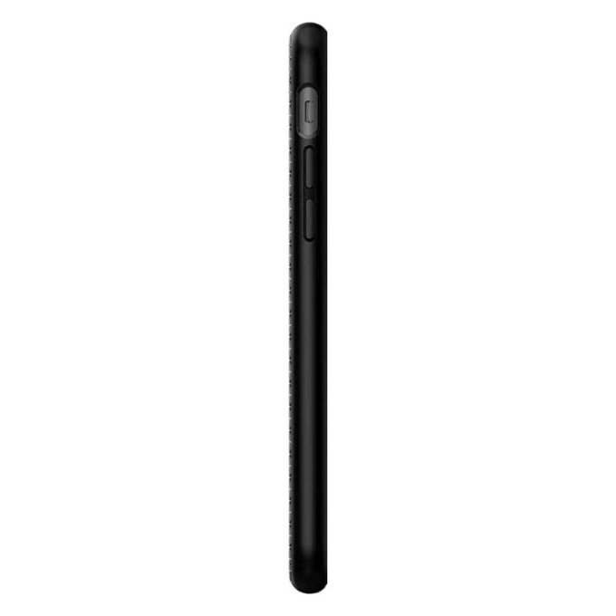 Spigen - Étui Liquid Air pour iPhone 7, 8, SE 2020 & SE 2022, noir