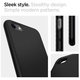 Spigen - Étui Liquid Air pour iPhone 7, 8, SE 2020 & SE 2022, noir