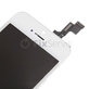 Écran pour iPhone 5S, SE, White, Tactile avec cadre