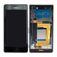 Sony Xperia M4 Aqua E2306 - Écran LCD + Écran tactile + Cadre (Black) - 124TUL0015A, 124TUL0011A Genuine Service Pack