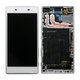 Sony Xperia Z5 E6653 - Écran LCD + Écran tactile + Cadre (Blanc) - 1296-1894 Genuine Service Pack