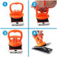 Ventouse en plastique et en caoutchouc pour dispositifs d'ouverture