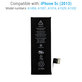 Batterie pour iPhone 5C, 1510mAh