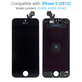 Écran pour iPhone 5, Black, Tactile avec cadre