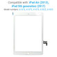 Tactile pour iPad Air, iPad (5th Gen 2017), White