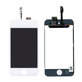 Écran LCD pour iPod Touch (4th Gen), White, Tactile avec cadre