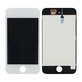 Écran LCD pour iPod Touch (4th Gen), White, Tactile avec cadre