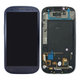 Samsung Galaxy S3 i9300 - Écran LCD + Écran Tactile + Cadre OLED (Bleu Galet)