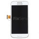 Samsung Galaxy S4 Mini i9195 - Écran LCD + Ecran Tactile + Cadre (White Frost) - GH97-14766B Genuine Service Pack