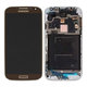 Samsung Galaxy S4 i9506 LTE - Écran LCD + Ecran Tactile + Cadre (Marron) - GH97-15202E Genuine Service Pack
