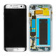 Samsung Galaxy S7 Edge G935F - Ecran LCD + Ecran Tactile + Cadre (Argent) - GH97-18533B, GH97-18594B, GH97-18767B Genuine Service Pack