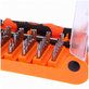 Jakemy JM-8128 - Jeu de tournevis de précision polyvalents interchangeables magnétiques 45 en 1