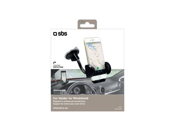 SBS - Ventouse pour support voiture FREEWAY, noir