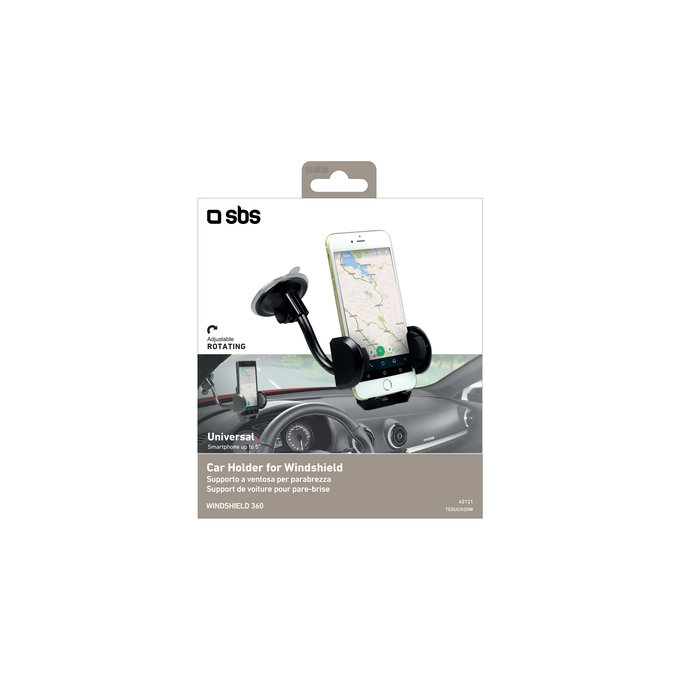 SBS - Ventouse pour support voiture FREEWAY, noir