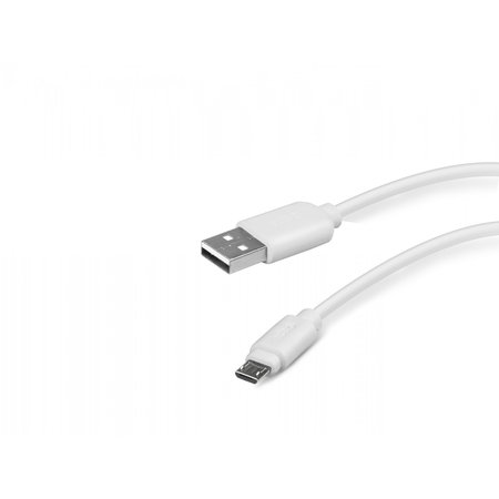 SBS - Câble Micro-USB / USB (1m), blanc