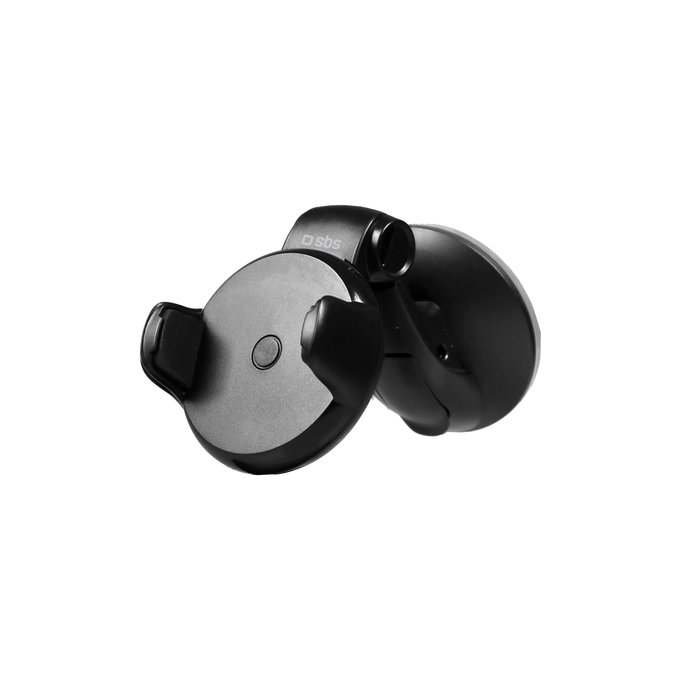 SBS - Support voiture universel ONE TOUCH s Ventouse, noir