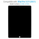 Écran LCD pour iPad Pro 12.9" (1st Gen 2015), Black, Tactile et IC Board avecout Frame, Refurbished