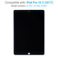 Apple iPad Pro 10.5 (2017) - Écran LCD + Écran tactile (Noir)