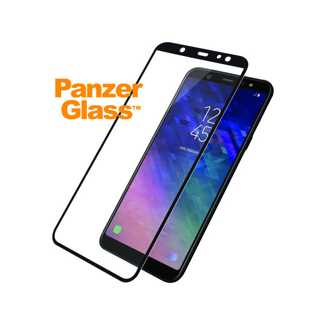 PanzerGlass - Verre Trempé pour Samsung Galaxy A6+ (2018) noir