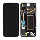 Samsung Galaxy S9 G960F - Ecran LCD + Ecran Tactile + Cadre (Noir Minuit) - GH97-21696A, GH97-21697A, GH97-21724A Genuine Service Pack