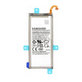 Samsung Galaxy A6 A600 (2018), J6 J600F (2018) - Batterie EB-BJ800ABE - GH82-16479A, GH82-16865A Genuine Service Pack