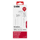 SBS - Microphone pour casque, Lightning, blanc