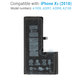Batterie pour iPhone XS, 2658mAh