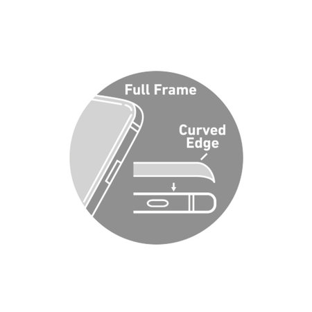 SBS - Verre Trempé 4D Full Glass pour iPhone 6, 6s, 7, 8, SE 2020 & SE 2022, noir