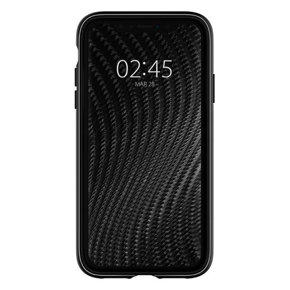Spigen - Coque Rugged Armor pour iPhone XR, noire