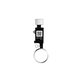 Apple iPhone 7, 7 Plus, 8, 8 Plus, SE (2020), SE (2022) - Bouton Home JCID 6 Gen (Argent)
