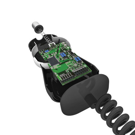 SBS - Chargeur de voiture Micro-USB, 2,1A, noir