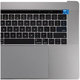 Apple MacBook Pro 15" A1707 (Fin 2016 - Mi 2017) - Cadre clavier supérieur + clavier US + microphone + trackpad + haut-parleurs (gris sidéral)