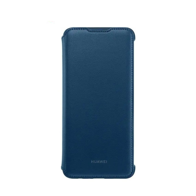 Huawei - Étui portefeuille pour Huawei P Smart 2019, bleu