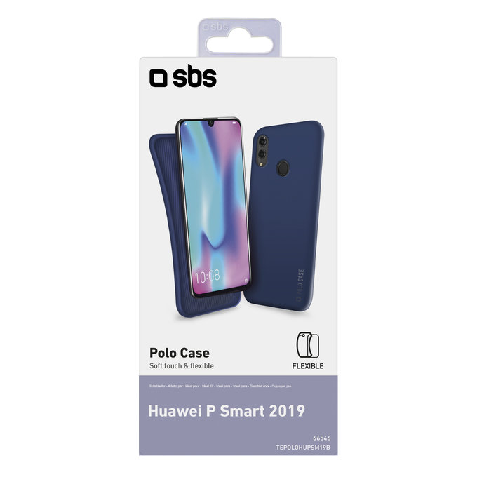 SBS - Coque Polo pour Huawei P Smart 2019, bleue
