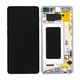 Samsung Galaxy S10 Plus G975F - Écran LCD + Écran tactile + Cadre (Blanc prisme) - GH82-18849B, GH82-18834G, GH82-18849G, GH82-18834B Genuine Service Pack