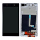 Sony Xperia Z1 L39H - Écran LCD + Écran tactile + Cadre (Blanc)