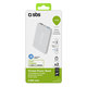 SBS - PowerBank 5000 mAh - 2x USB, Micro-USB, blanc