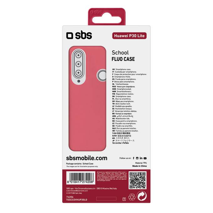 SBS - Étui School pour Huawei P30 Lite, orange