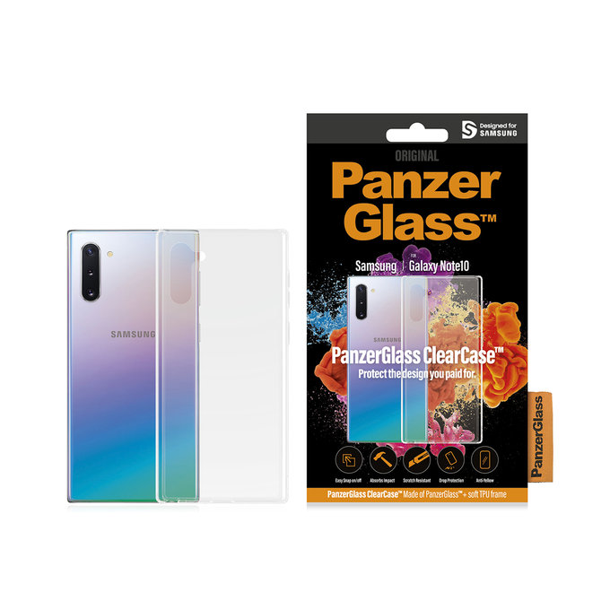 PanzerGlass - Étui ClearCase pour Samsung Galaxy Note 10, transparent
