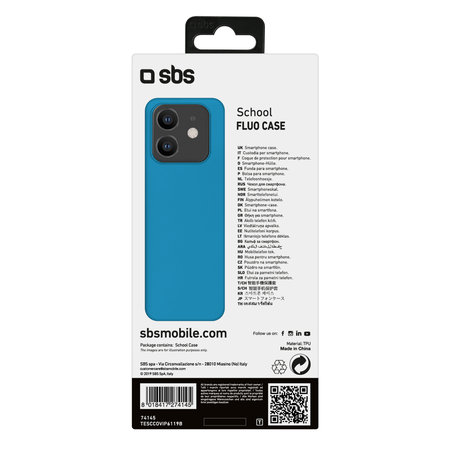 SBS - Étui School pour iPhone 11, bleu