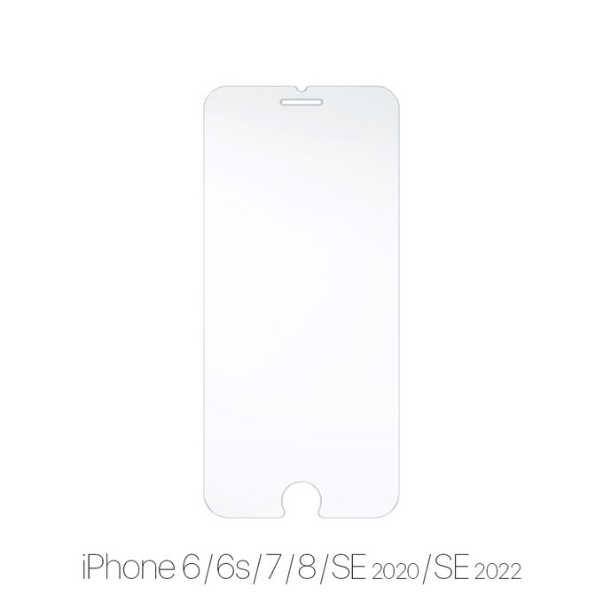 FixPremium Glass - Verre Trempé pour iPhone 6, 6s, 7, 8, SE 2020 & SE 2022