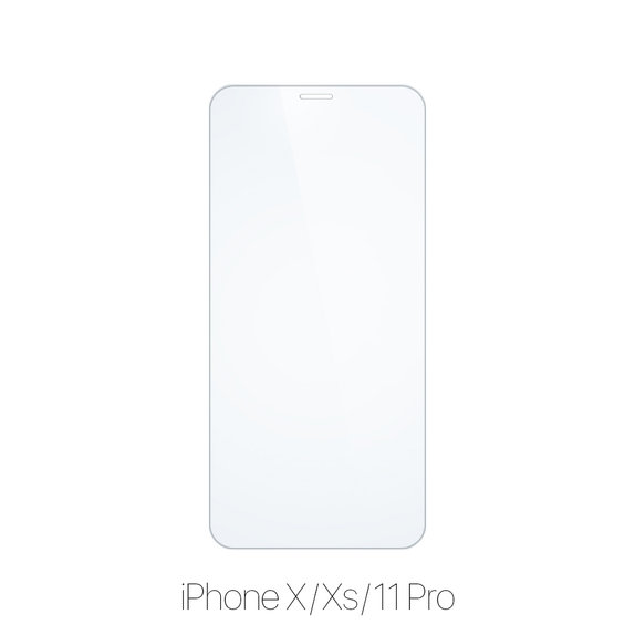 FixPremium Glass - Verre trempé pour iPhone X, XS et 11 Pro