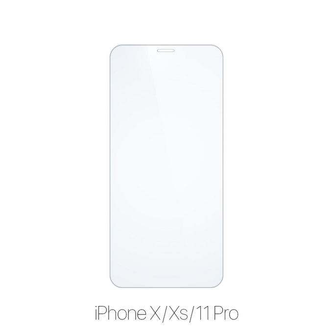 FixPremium Glass - Verre trempé pour iPhone X, XS et 11 Pro