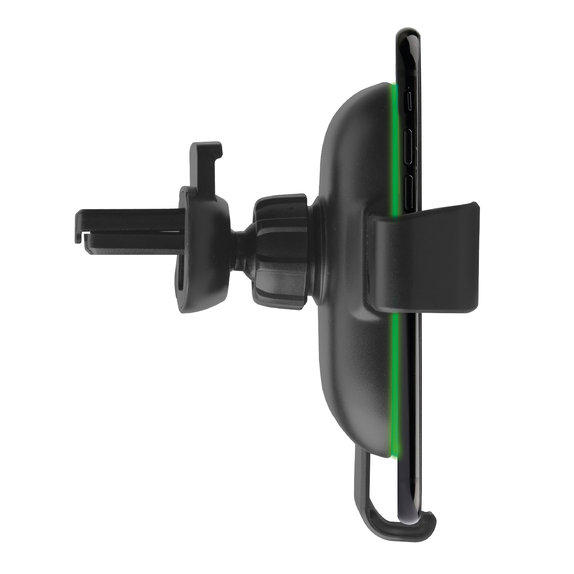 SBS - Support de voiture par gravité pour chargement sans fil, 10W, Qi, noir