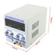 Dingke 1502D+ - Alimentation CC régulée pour test de réparation de téléphones portables (0-15 V, 0-2 A, 230 V EU)