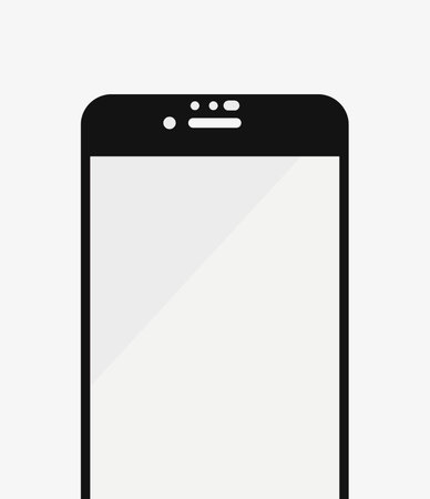 PanzerGlass - Coque en verre trempé Friendly AB pour iPhone 6, 6s, 7, 8, SE 2020 & SE 2022, noir