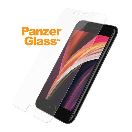 PanzerGlass - Verre Trempé Standard Fit pour iPhone SE 2020, 8, 7, 6s, 6, transparent
