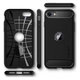 Spigen - Coque Rugged Armor pour iPhone SE 2020 & SE 2022, noire