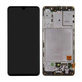 Samsung Galaxy A41 A415F - Écran LCD + Ecran Tactile + Cadre (Prism Crush Black) - GH82-22860A, GH82-23019A Genuine Service Pack