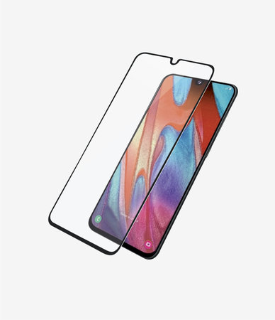 PanzerGlass - Compatible avec les coques en verre trempé pour Samsung Galaxy A41, noir